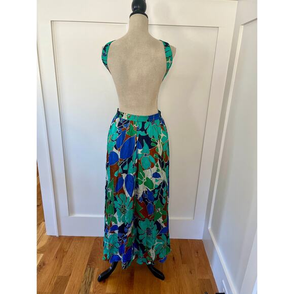 Cult Gaia Theia Dress Botanic Aqua Size Medium - Picture 4 of 5